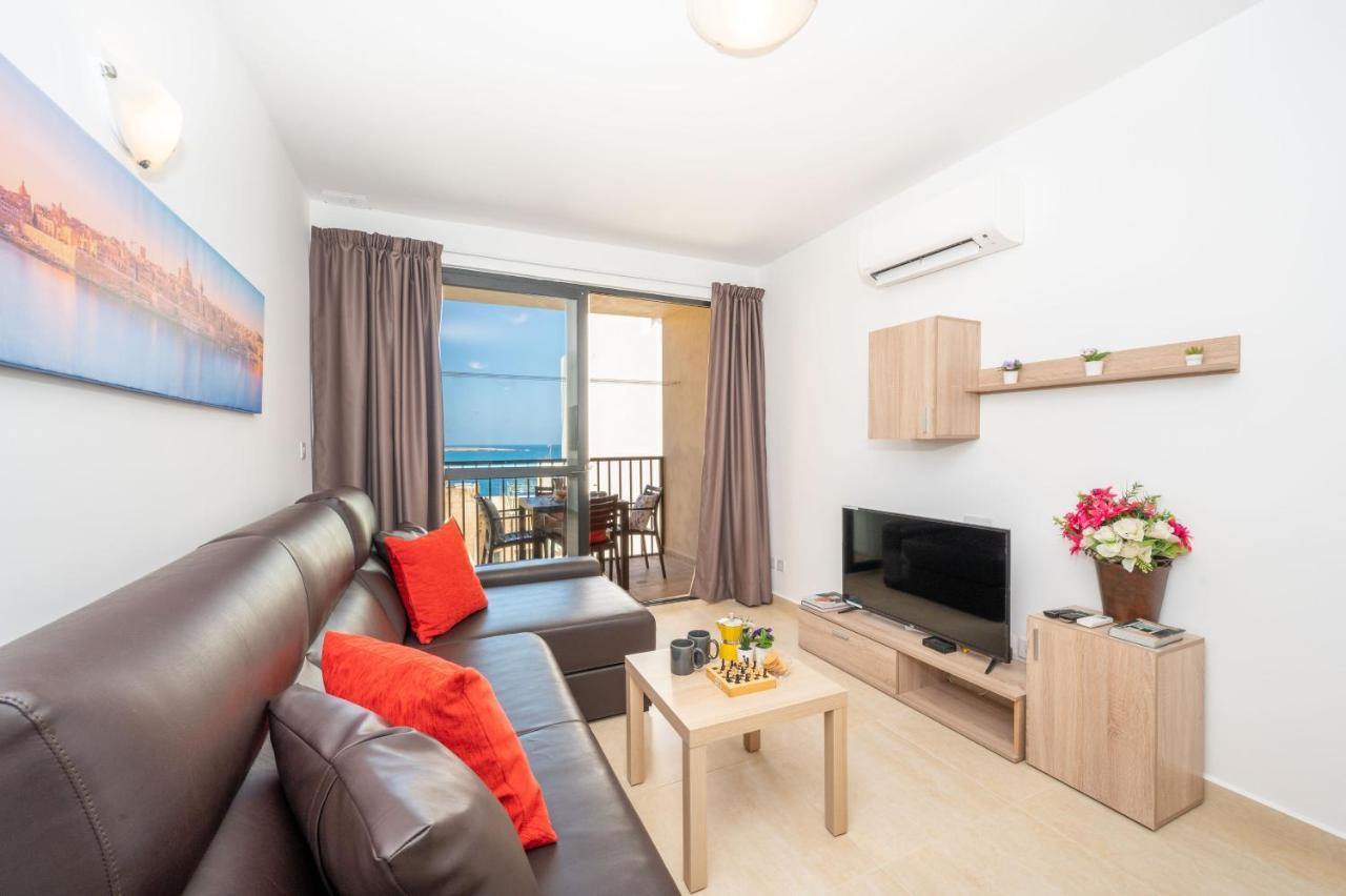Sea Bliss Apartments With Terrace Just Off Seafront In St Paul'S Bay - By Getawaysmalta St. Paul's Bay Luaran gambar