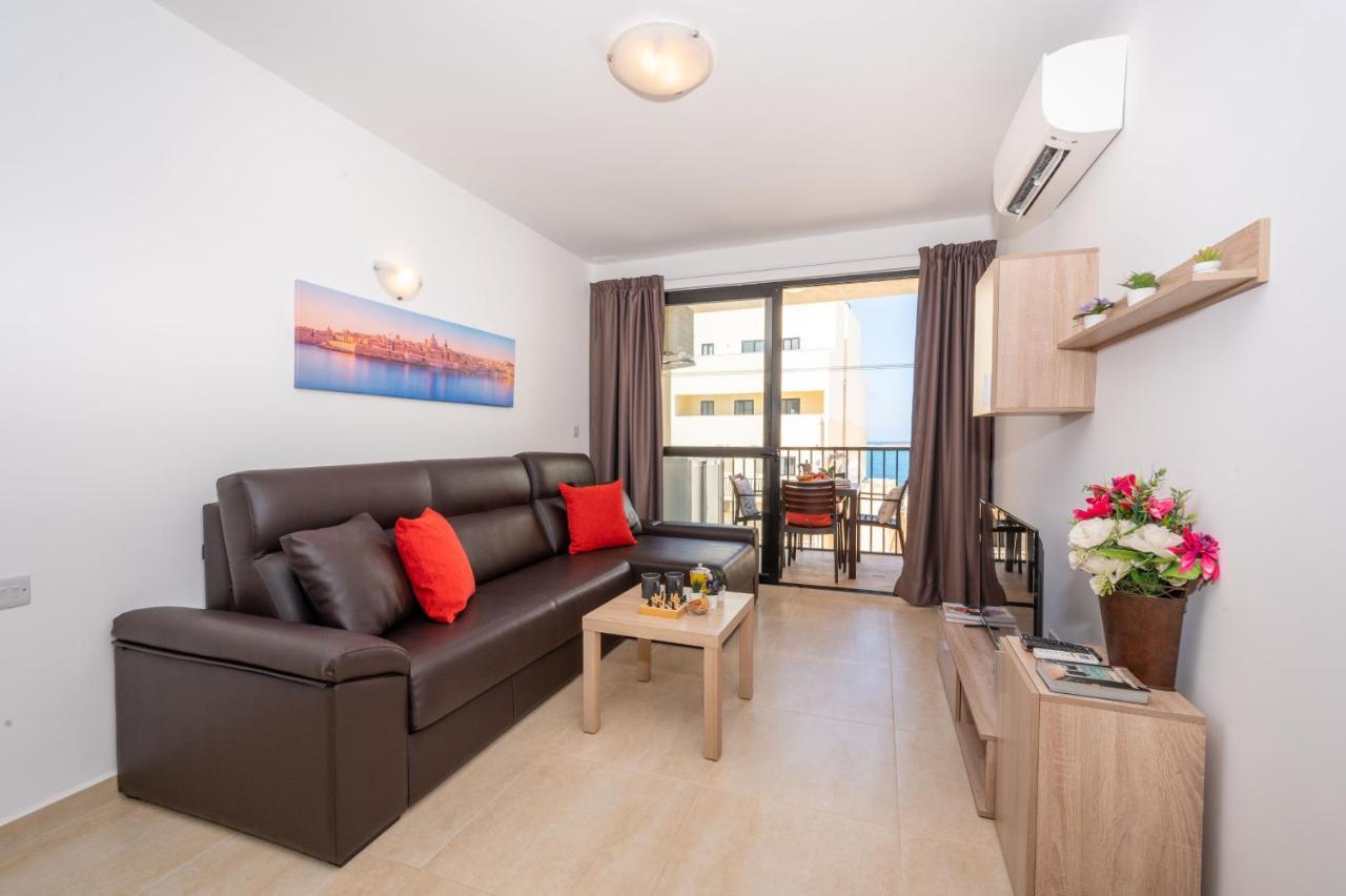 Sea Bliss Apartments With Terrace Just Off Seafront In St Paul'S Bay - By Getawaysmalta St. Paul's Bay Luaran gambar
