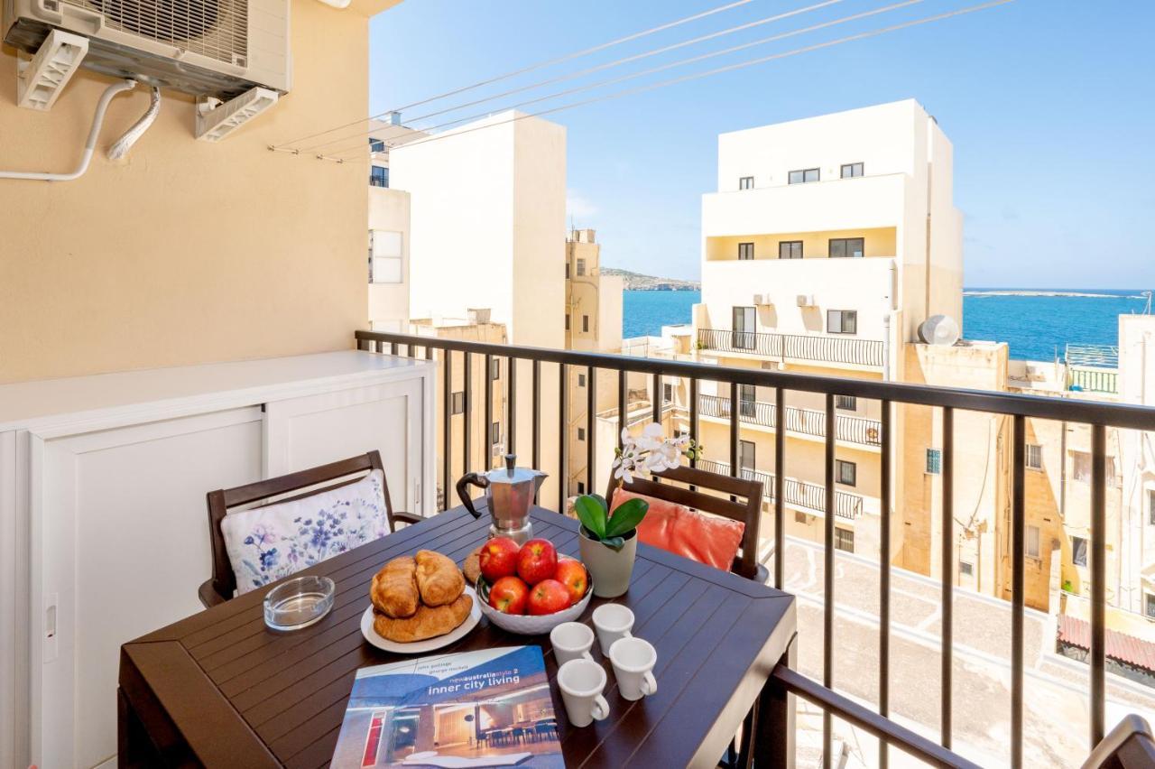 Sea Bliss Apartments With Terrace Just Off Seafront In St Paul'S Bay - By Getawaysmalta St. Paul's Bay Luaran gambar